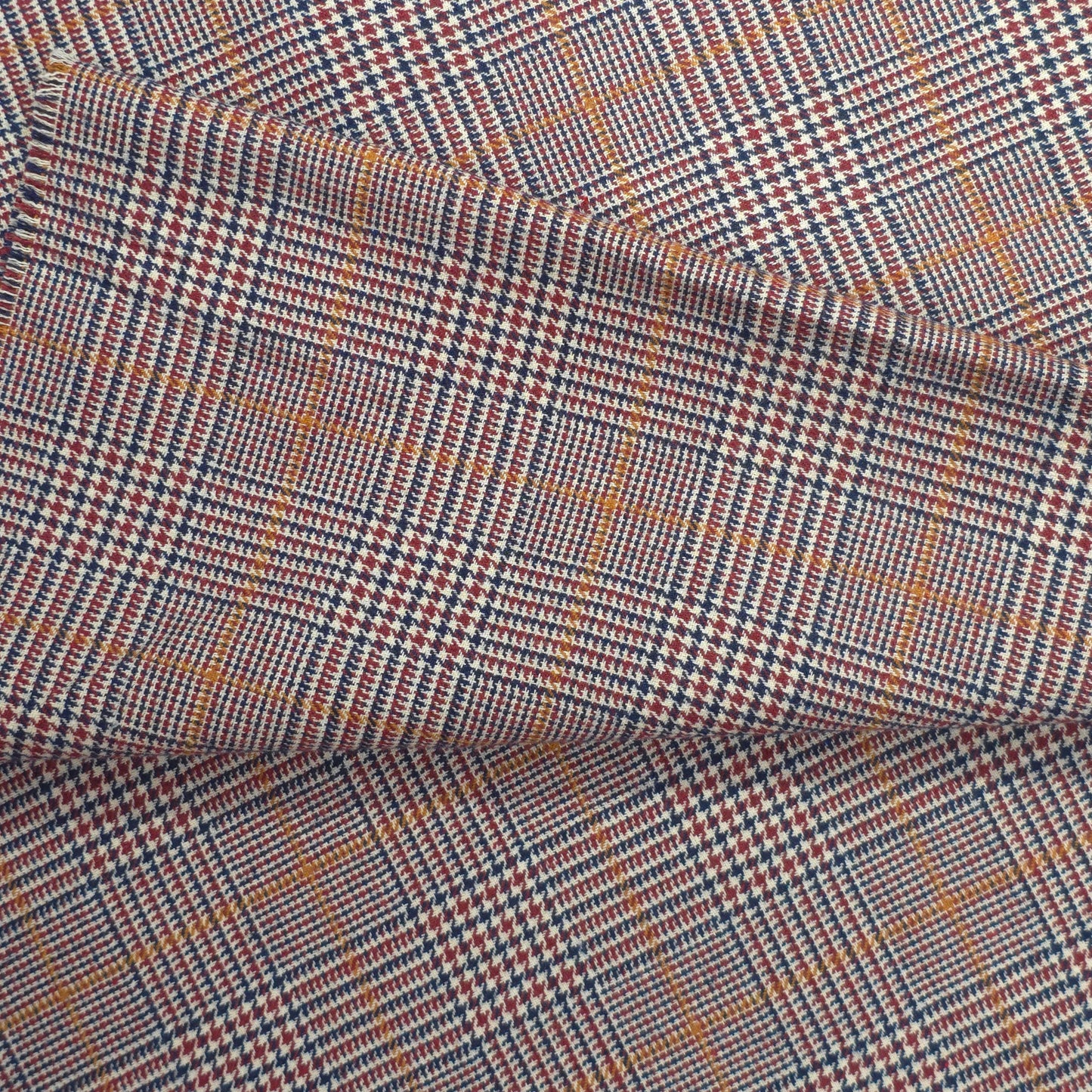 D&J MULTI COLOUR CHK TWEED
