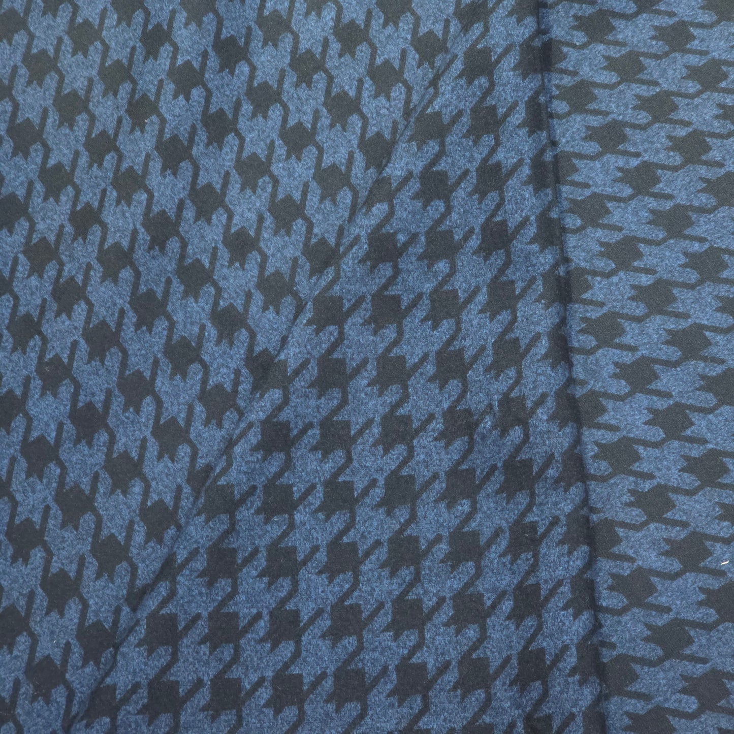 ABSOLUTO BLUE HOUNDSTOOTH TWEED