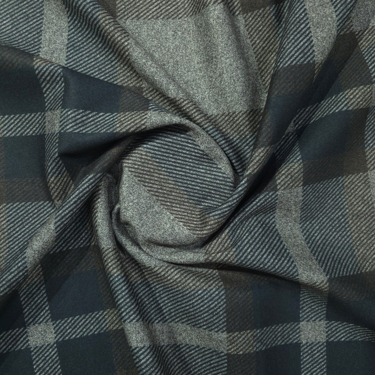 SPAADA BLACK CHECKERED BLAZER FABRIC