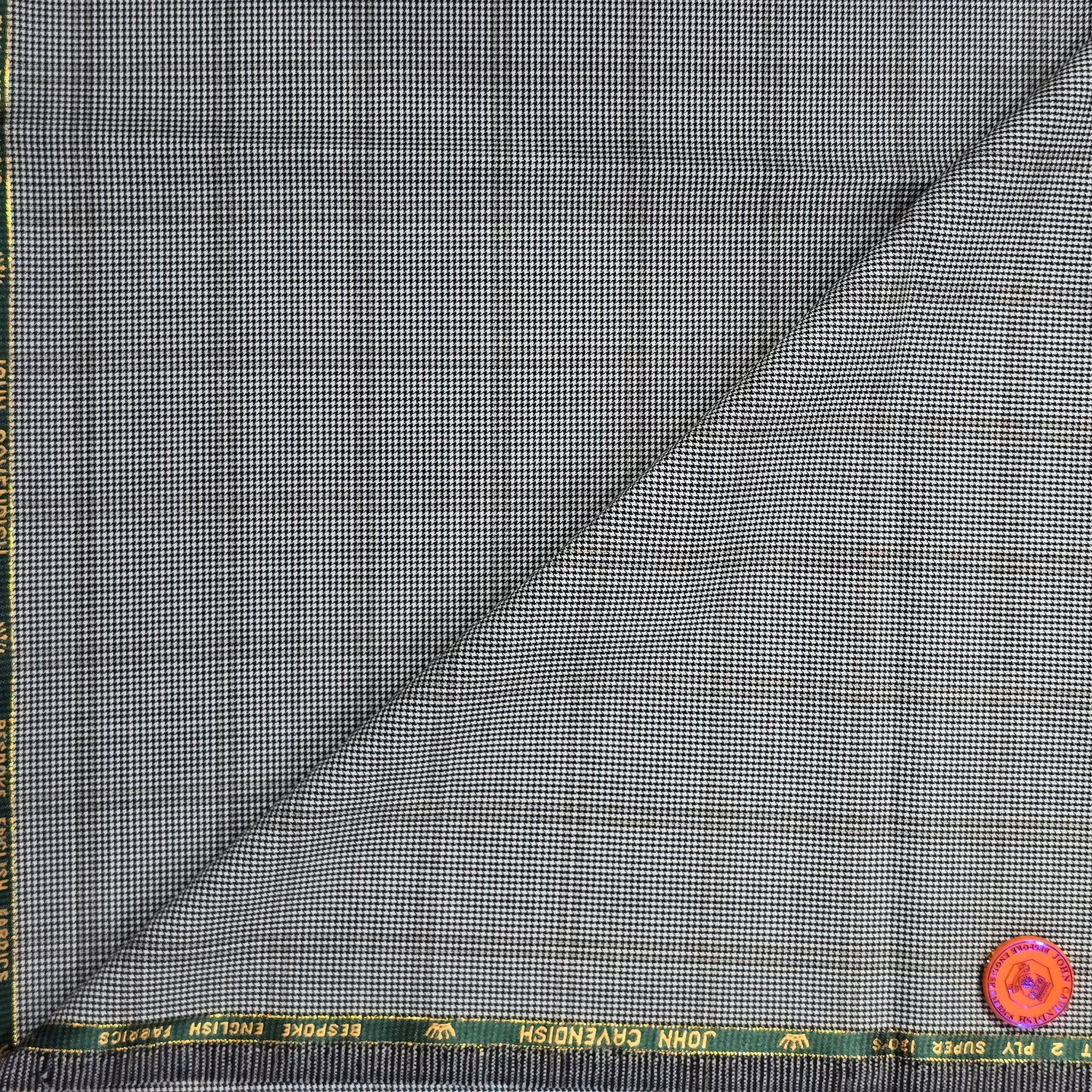 JOHN CAVENDISH HOUNDSTOOTH TWEED