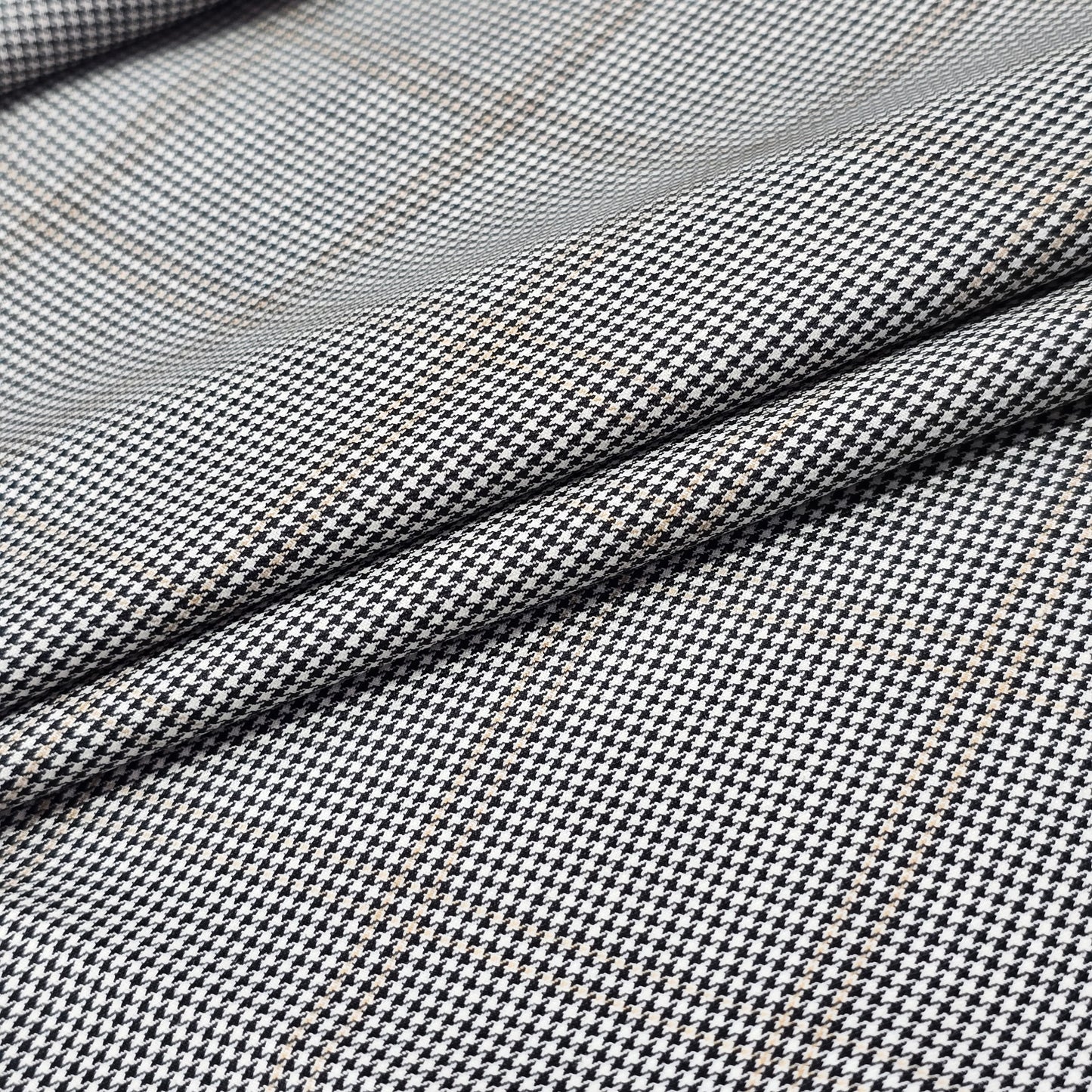 JOHN CAVENDISH HOUNDSTOOTH TWEED