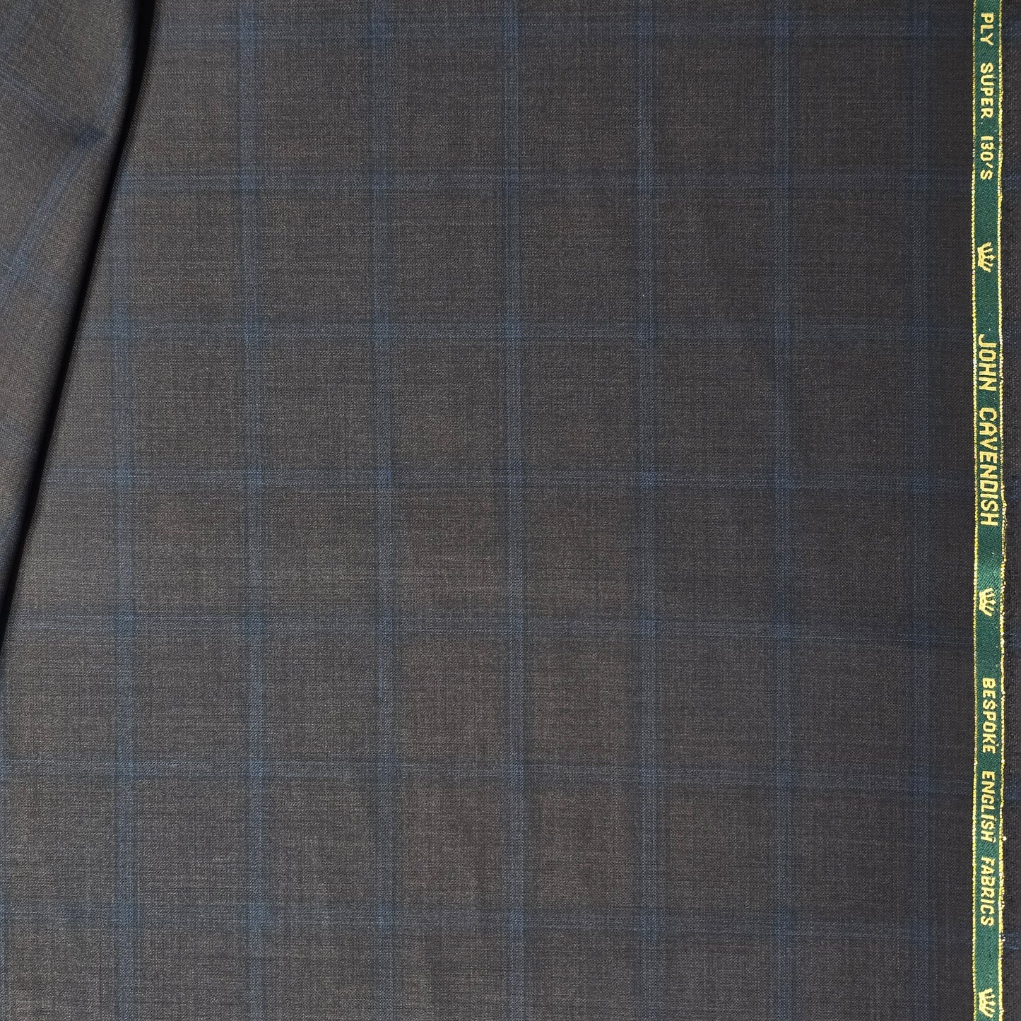JOHN CAVENDISH BROWN CHECKERED TWEED