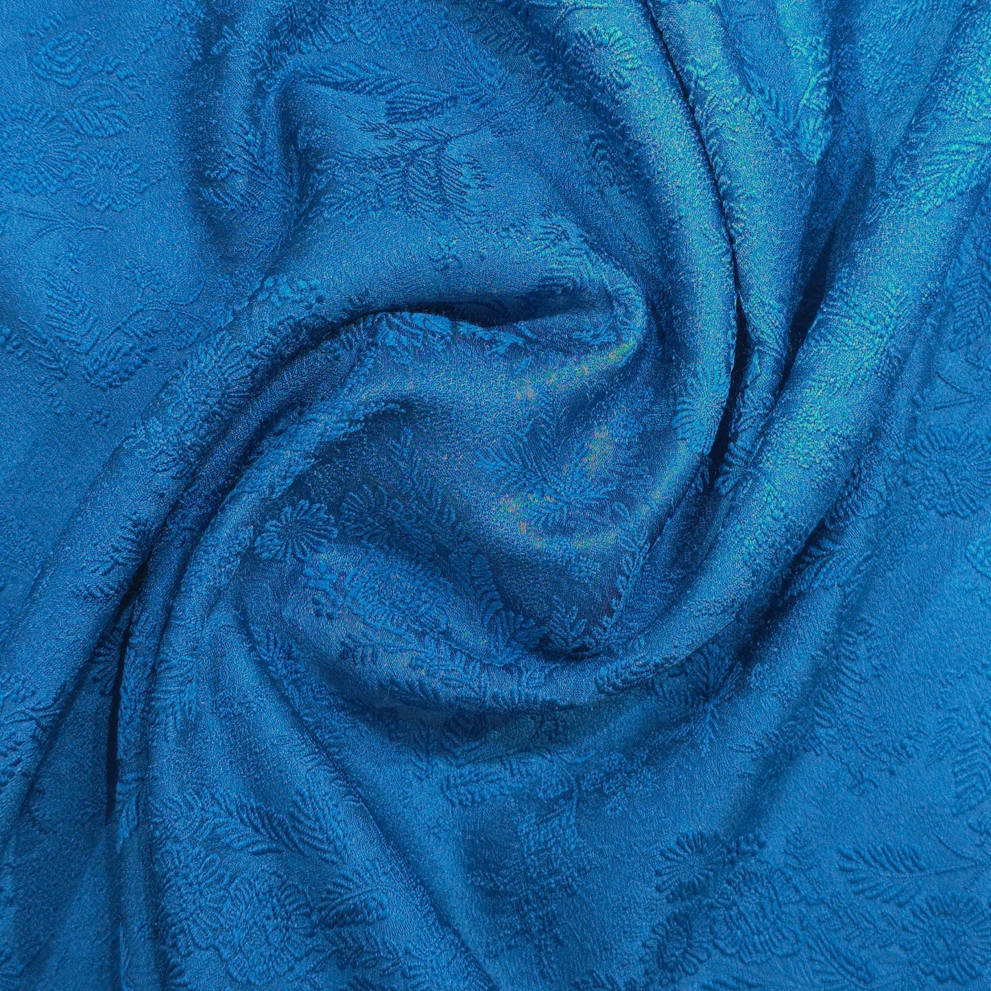 ROYAL BLUE EMBROIDERED TUXEDO WEAR FABRIC