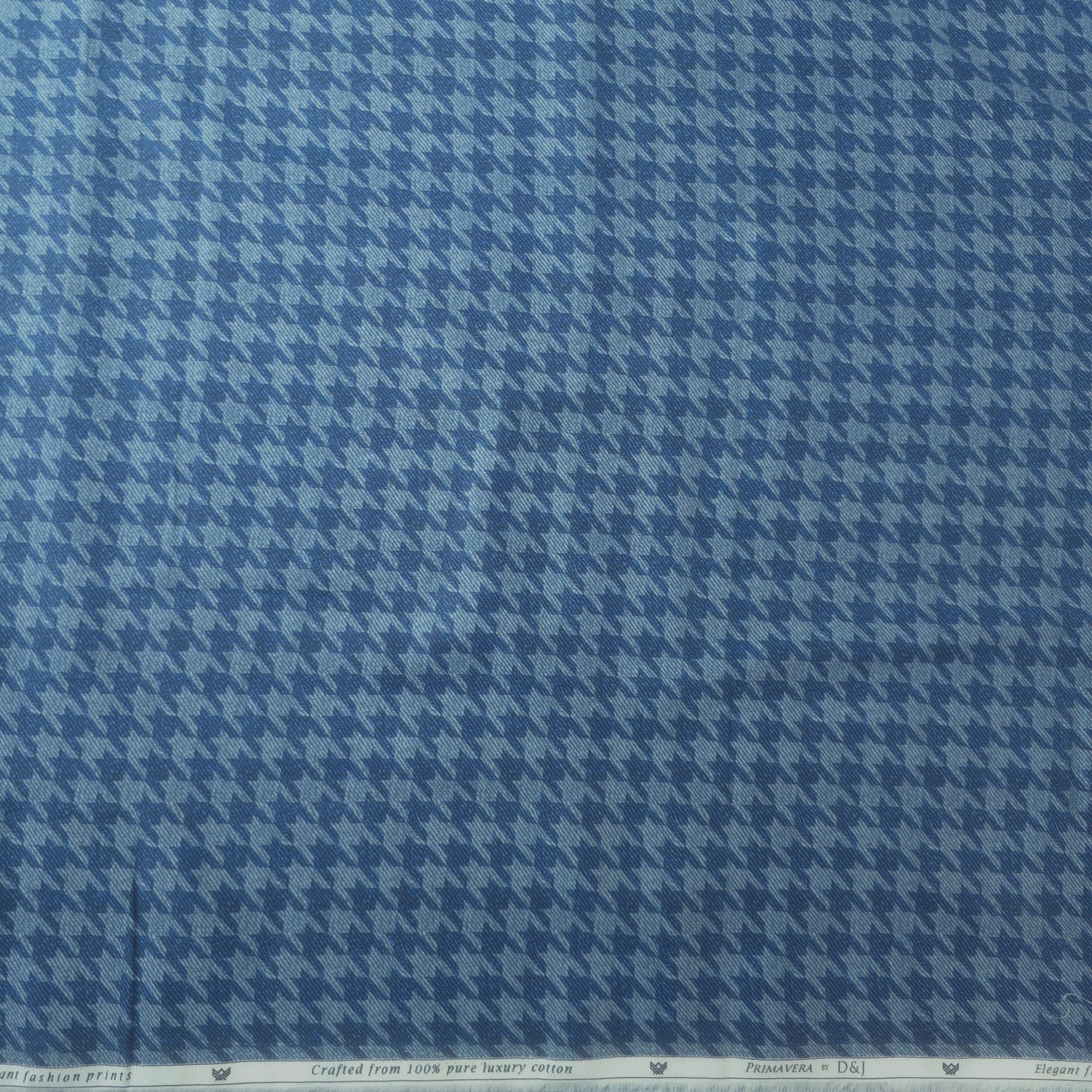 D&J BLUE PRINTED SHIRTING