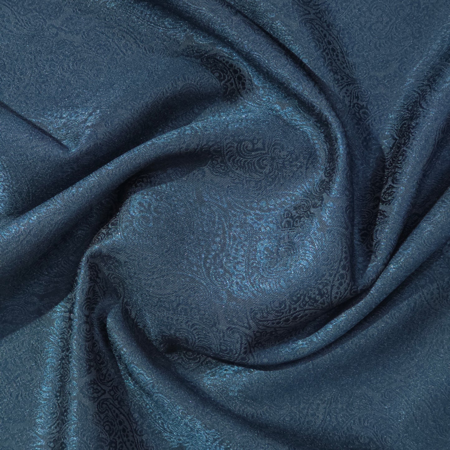 D&J GREEN JACQUARD FABRIC