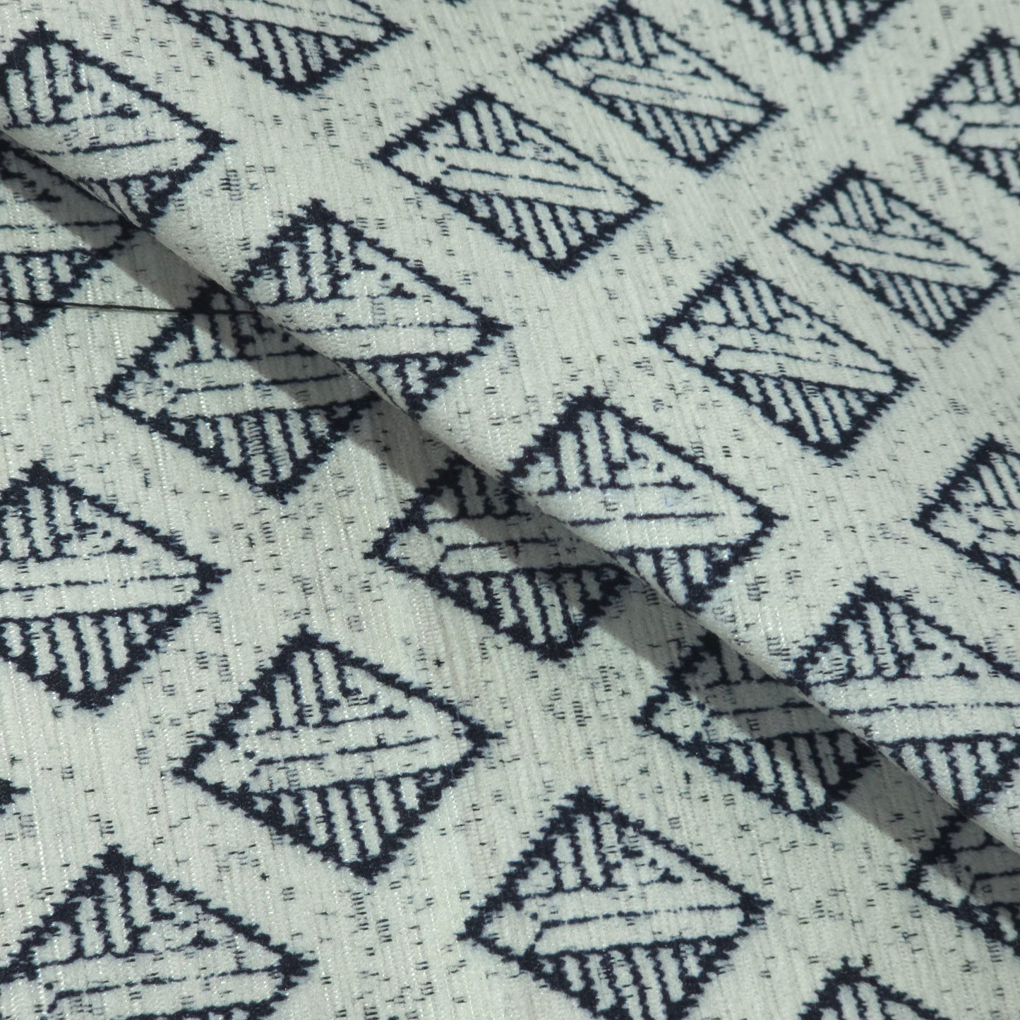 D&J CREAM PRINTED TWEED