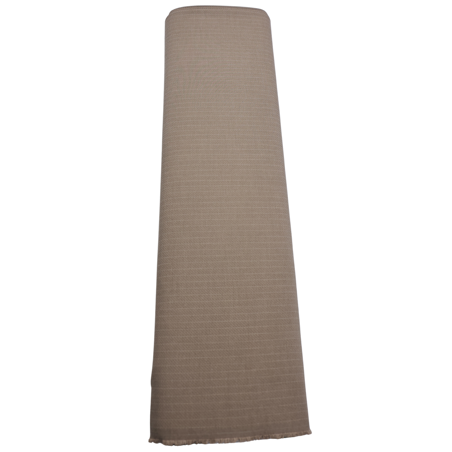 D&J LYCRA BROWN STRIPED SUITING