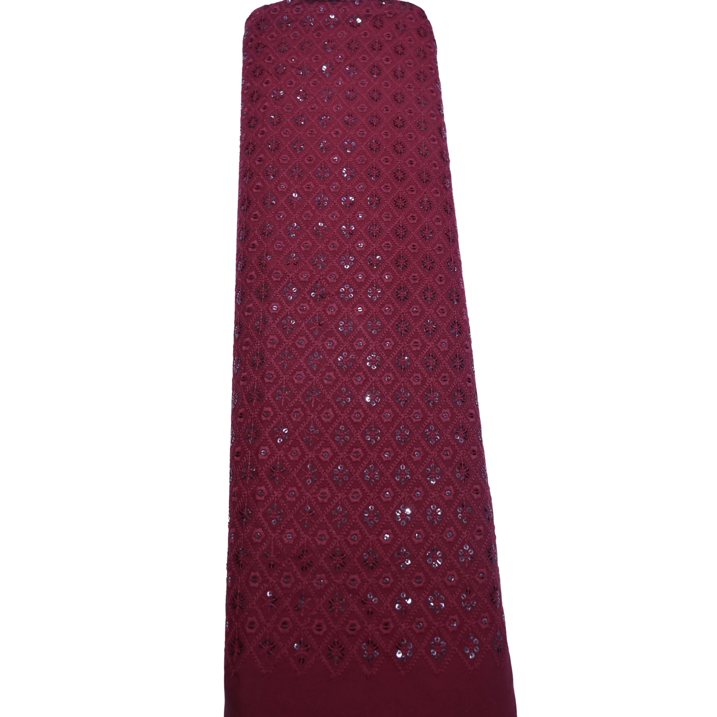 MEHROON CHICKEN FABRIC