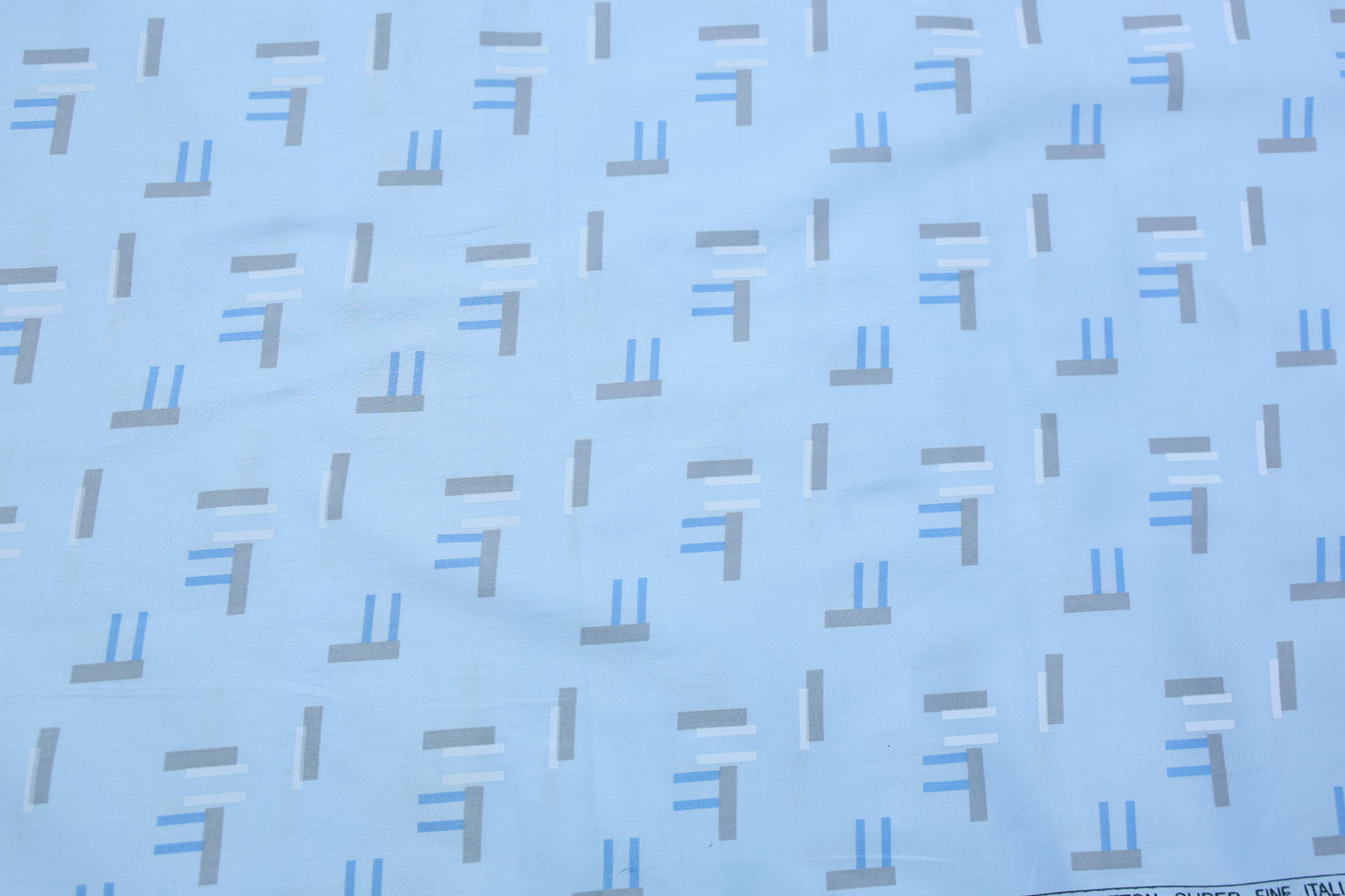 ABSOLUTO PURE COTTON SKY PRINTED SHIRTING