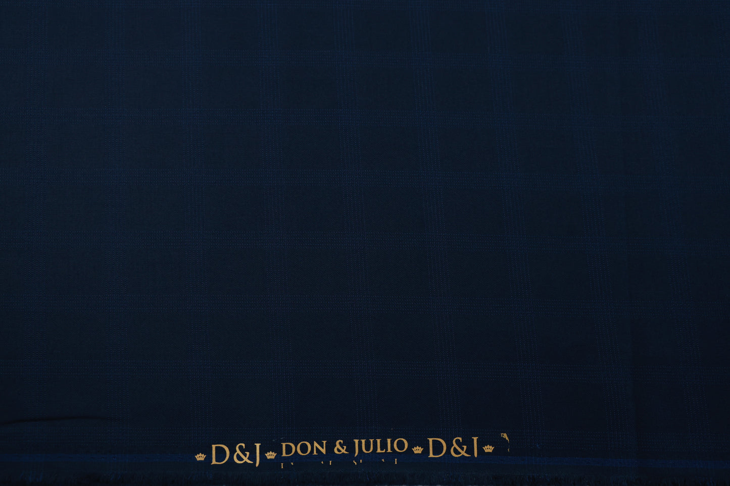 D&J BLUE CHECKS SUITING