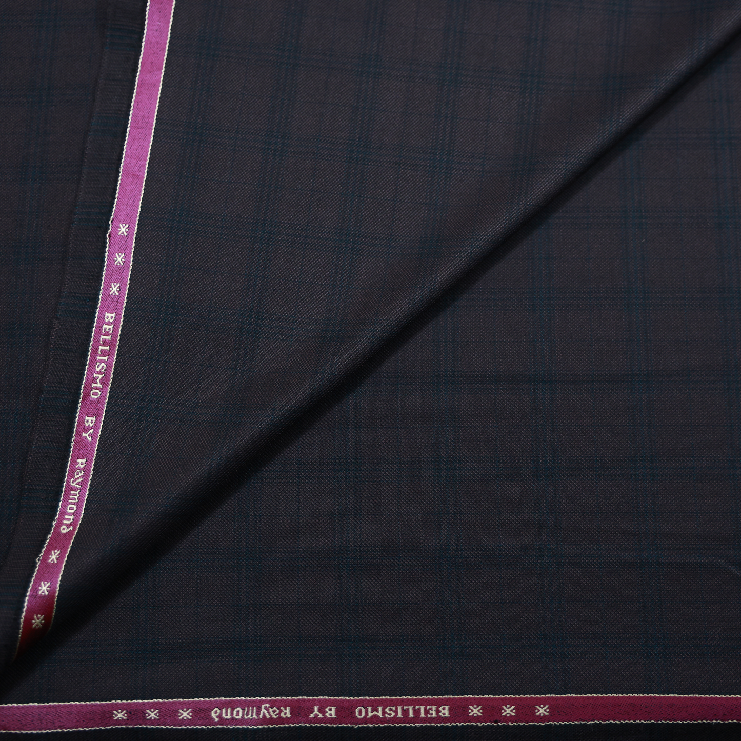 RAYMOND BELLISSMO WINE CHECKS SUITING
