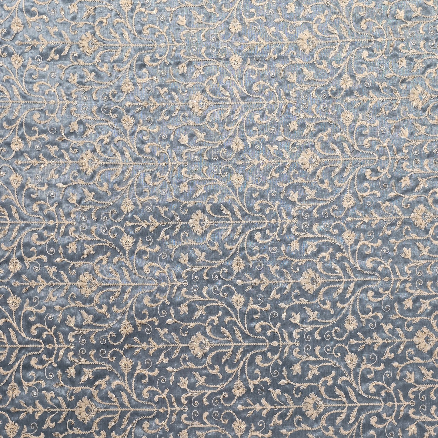 D&J SKY EMBROIDERED INDOWESTERN FABRIC