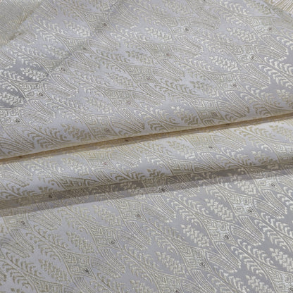 D&J CREAM JAQUARD FABRIC