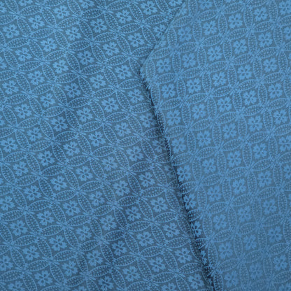 ABSOLUTO BLUE PRINTED TUXEDO WEAR