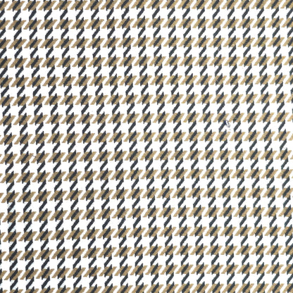D&J WHITE HOUNDSTOOTH TWEED