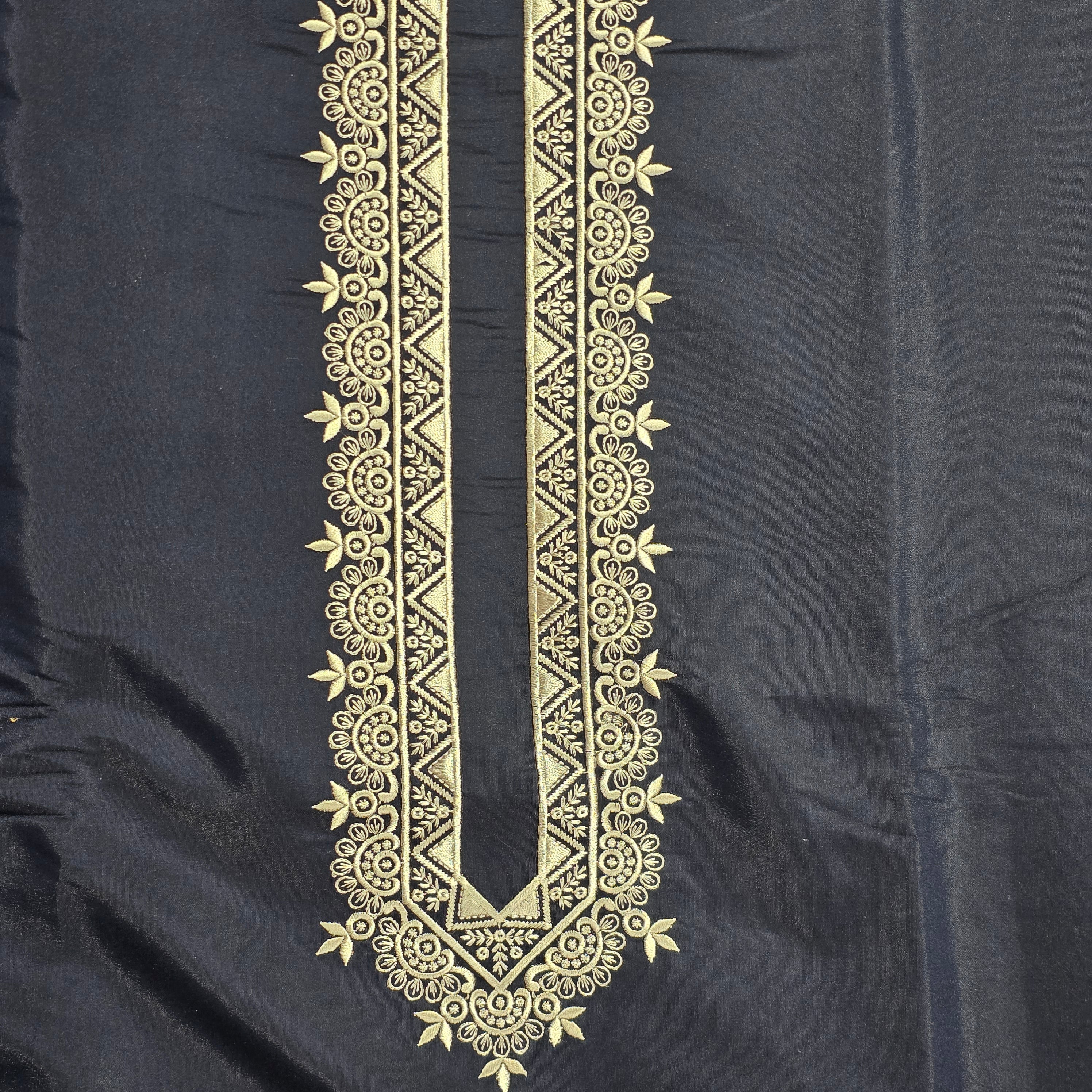 NEMSSIS BLUE EMBROIDERED INDOWESTERN FABRIC LENGTH The Legacy Studio NEMSSIS BLUE EMBROIDERED INDOWESTERN FABRIC LENGTH The Legacy Studio