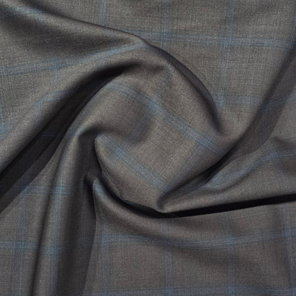 JOHN CAVENDISH BROWN CHECKERED TWEED