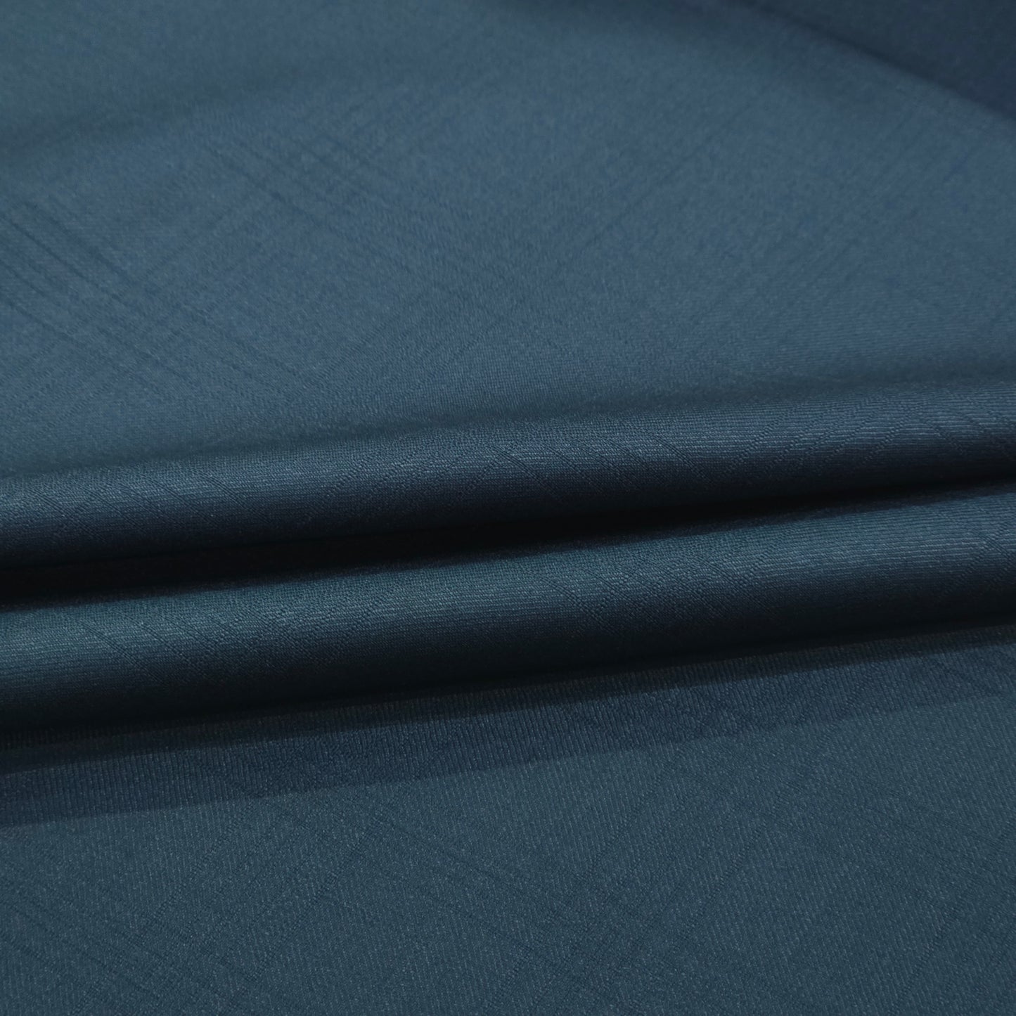 JOHN CAVENDISH WOOL BLENDED BLUE CHECKS SUIT LENGTH