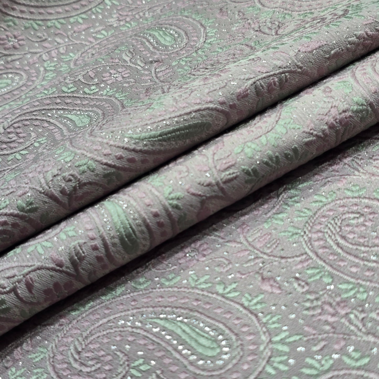 PINK JAQUARD ETHNIC FABRIC