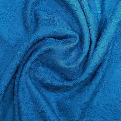 ROYAL BLUE EMBROIDERED TUXEDO WEAR FABRIC