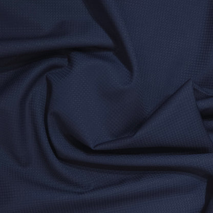 VERCELLI WOOL BLENDED BLUE SELF SUITING LENGTH