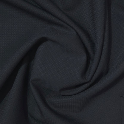 VERCELLI WOOL BLENDED BLACK SELF SUIT LENGTH