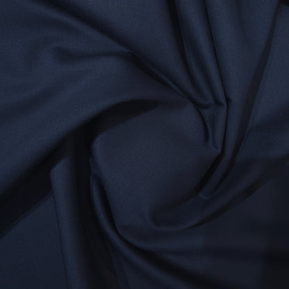 VERCELLI WOOL BLENDED BLUE SUITING LENGTH