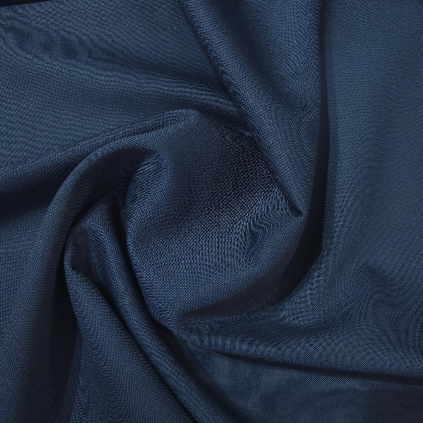 VERCELLI BLUE SELF WOOL BLENDED SUIT LENGTH