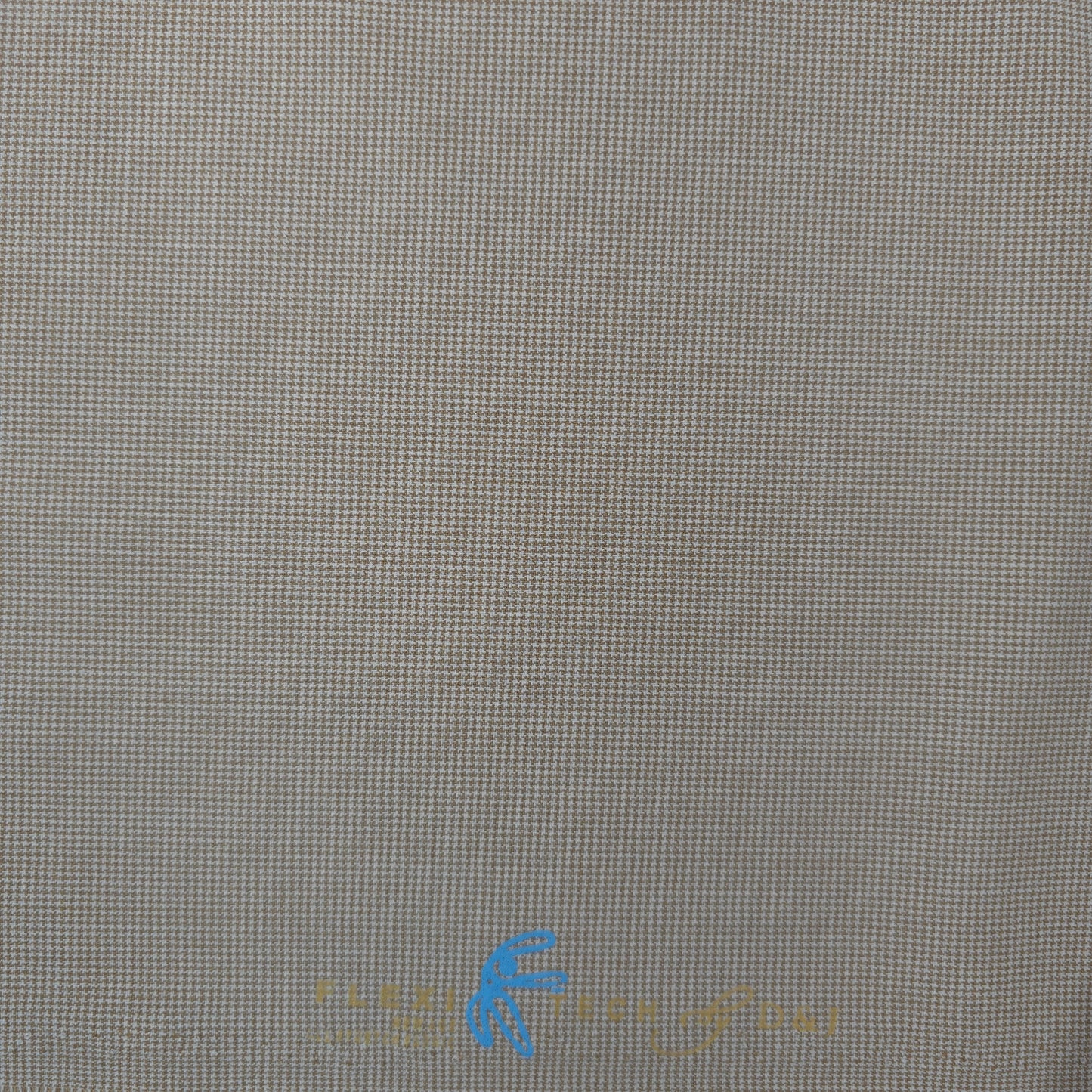 D&J BEIGE CHECKS SUITING