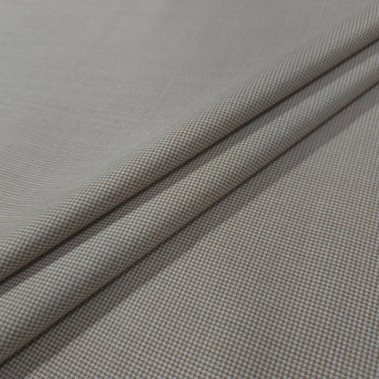 D&J BEIGE CHECKS SUITING