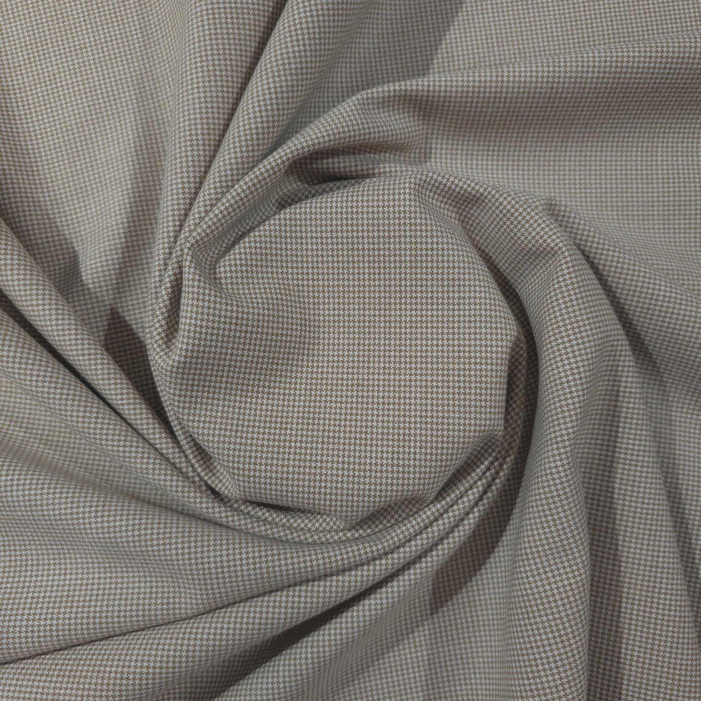 D&J BEIGE CHECKS SUITING