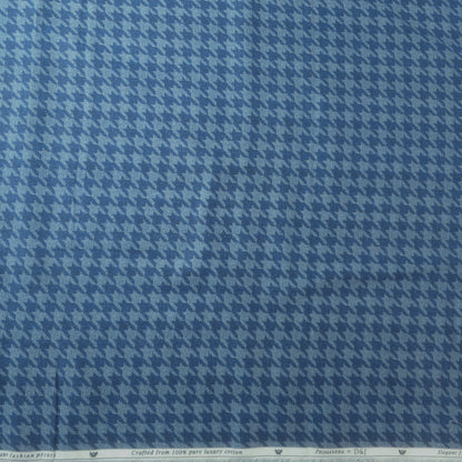 D&J BLUE PRINTED SHIRTING