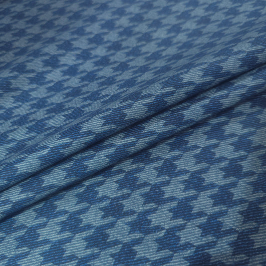 D&J BLUE PRINTED SHIRTING