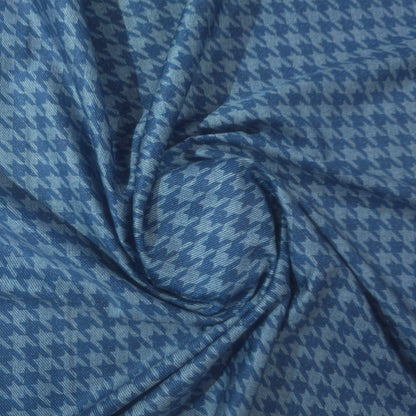 D&J BLUE PRINTED SHIRTING