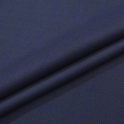 SPAADAA BLUE SELF CHECKERED UITING