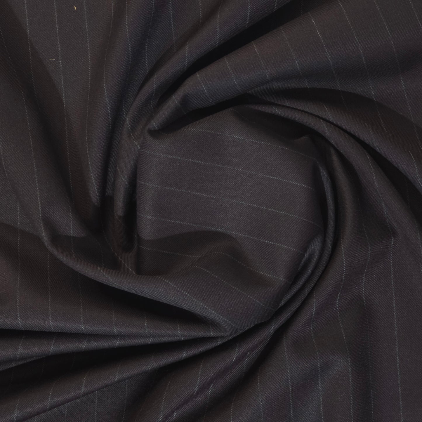 SIYARAMS CADINI BROWN STRIPE WOOL BLENDED SUITING