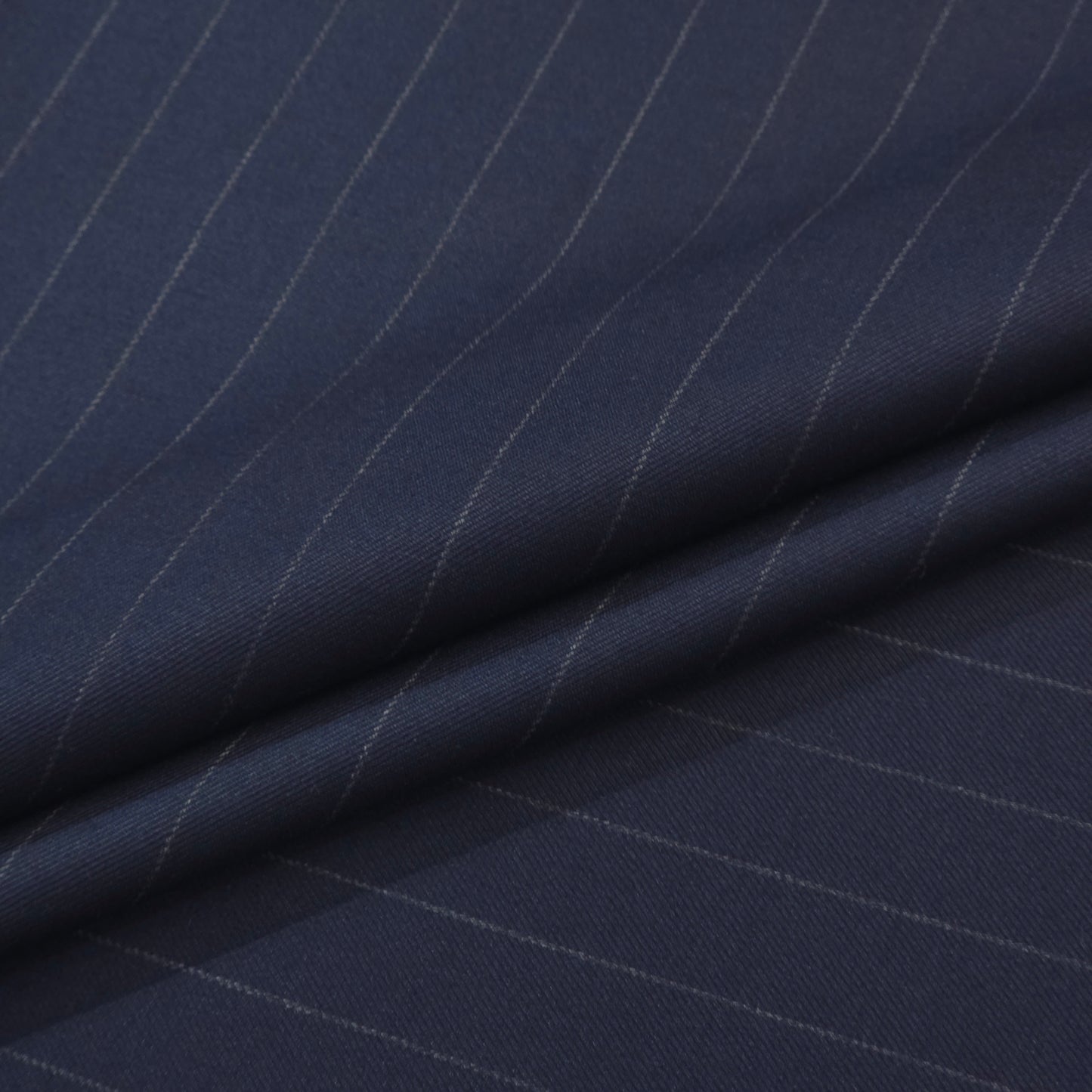 SIYARAMS CADINI BLUE STRIPE WOOL BLENDED SUITING