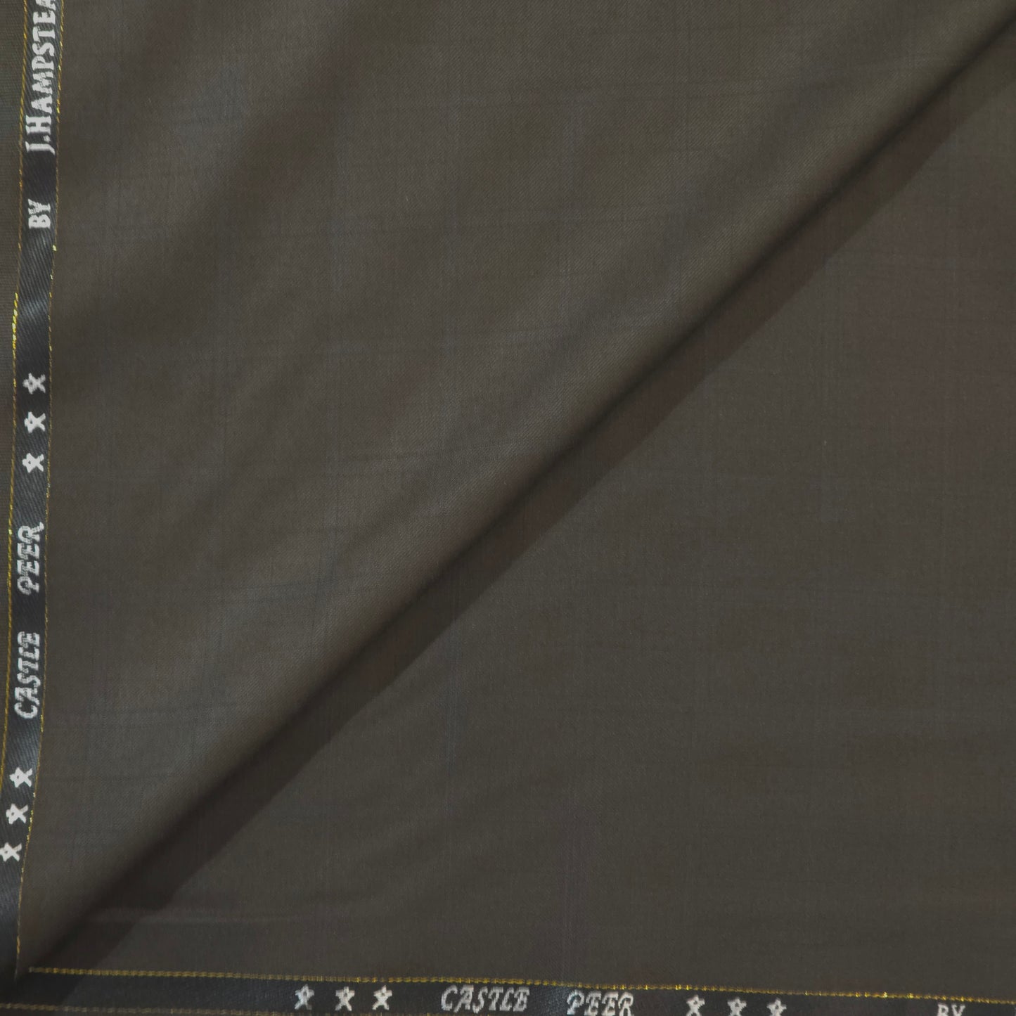 J HAMPSTEAD BROWN SELF CHECKS  SUITING