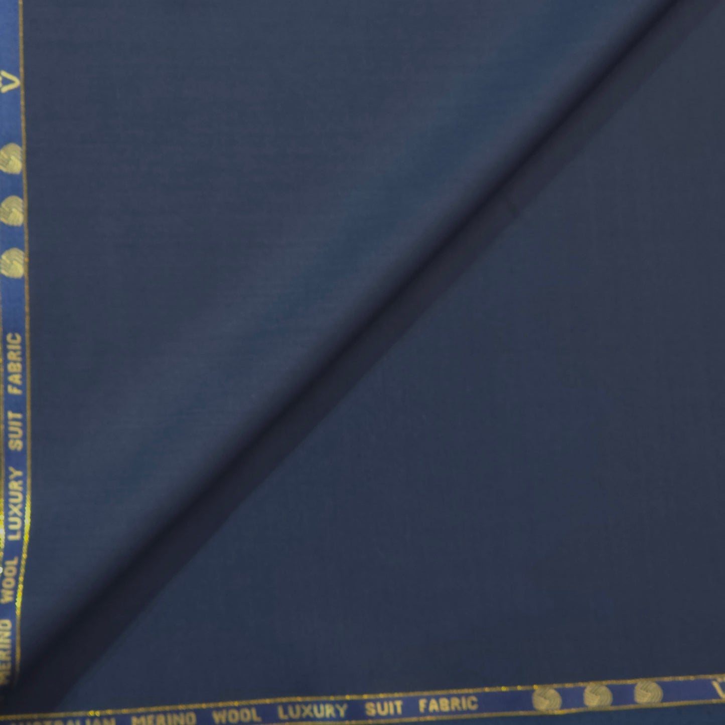 VERCELLI TEAL WOOL BLENDED SUIT LENGTH