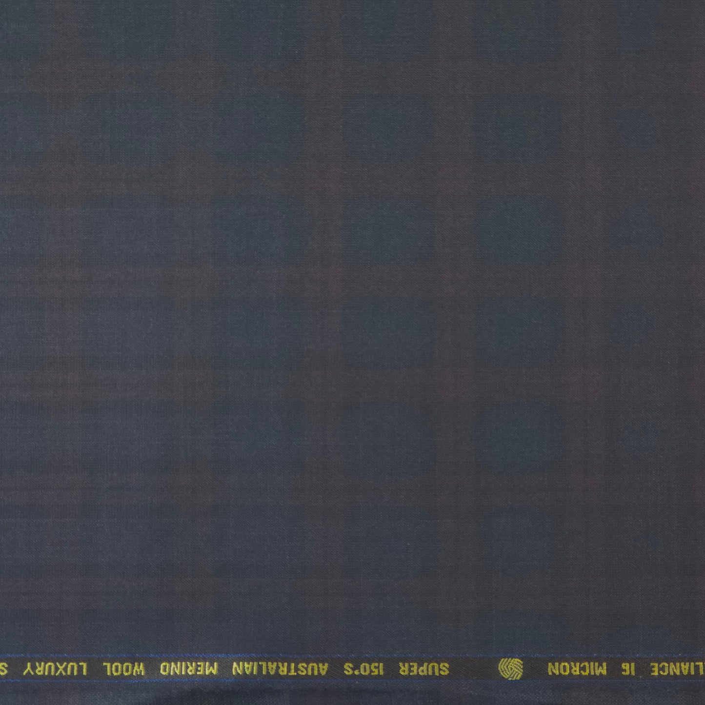 VERCELLI GREY - RED CHECKS WOOL BLENDED SUIT LENGTH