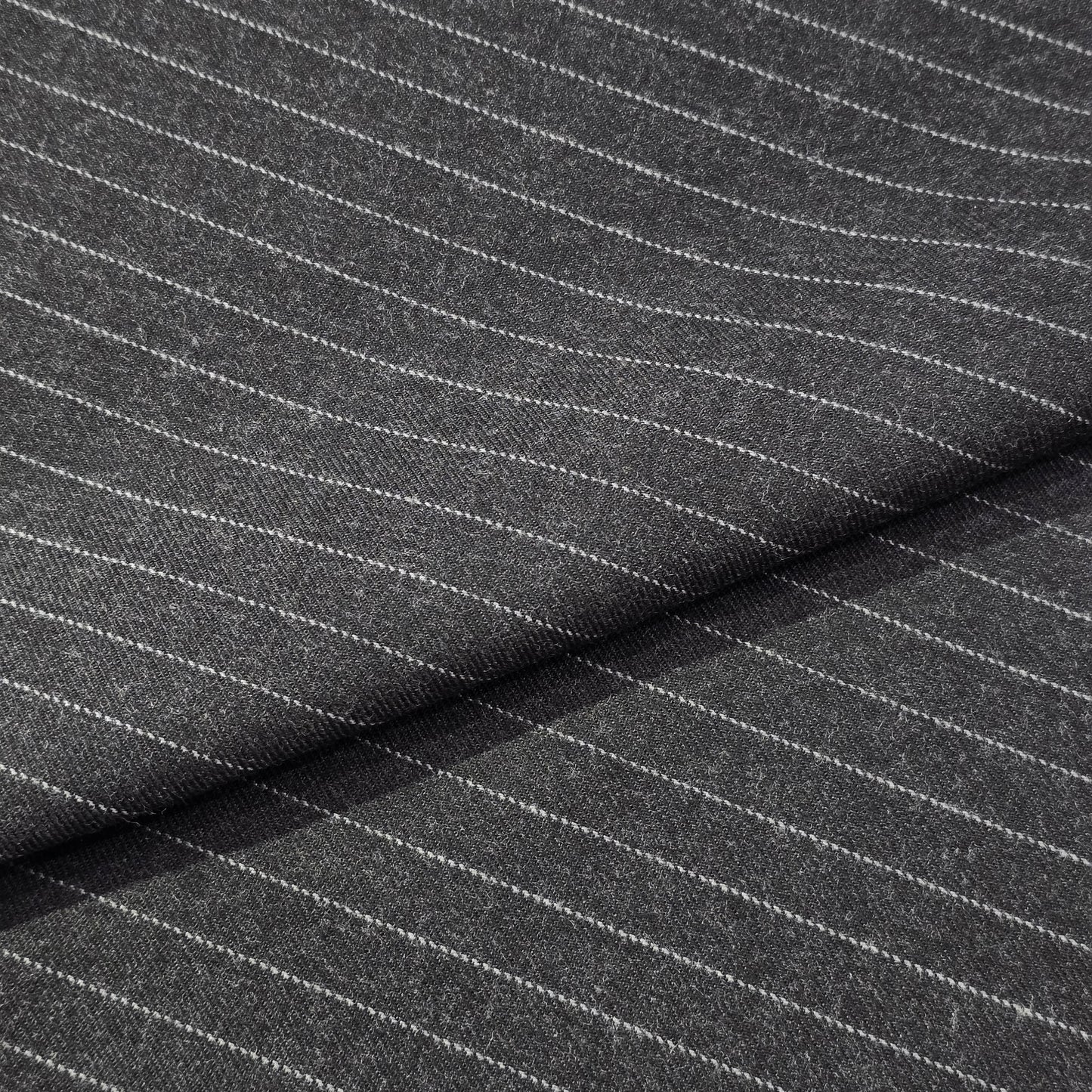 SPAADAA DARK GREY STRIPED TWEED