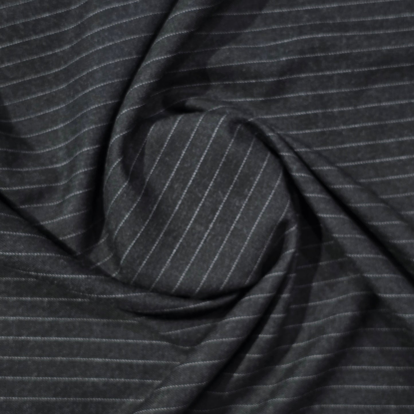 SPAADAA DARK GREY STRIPED TWEED
