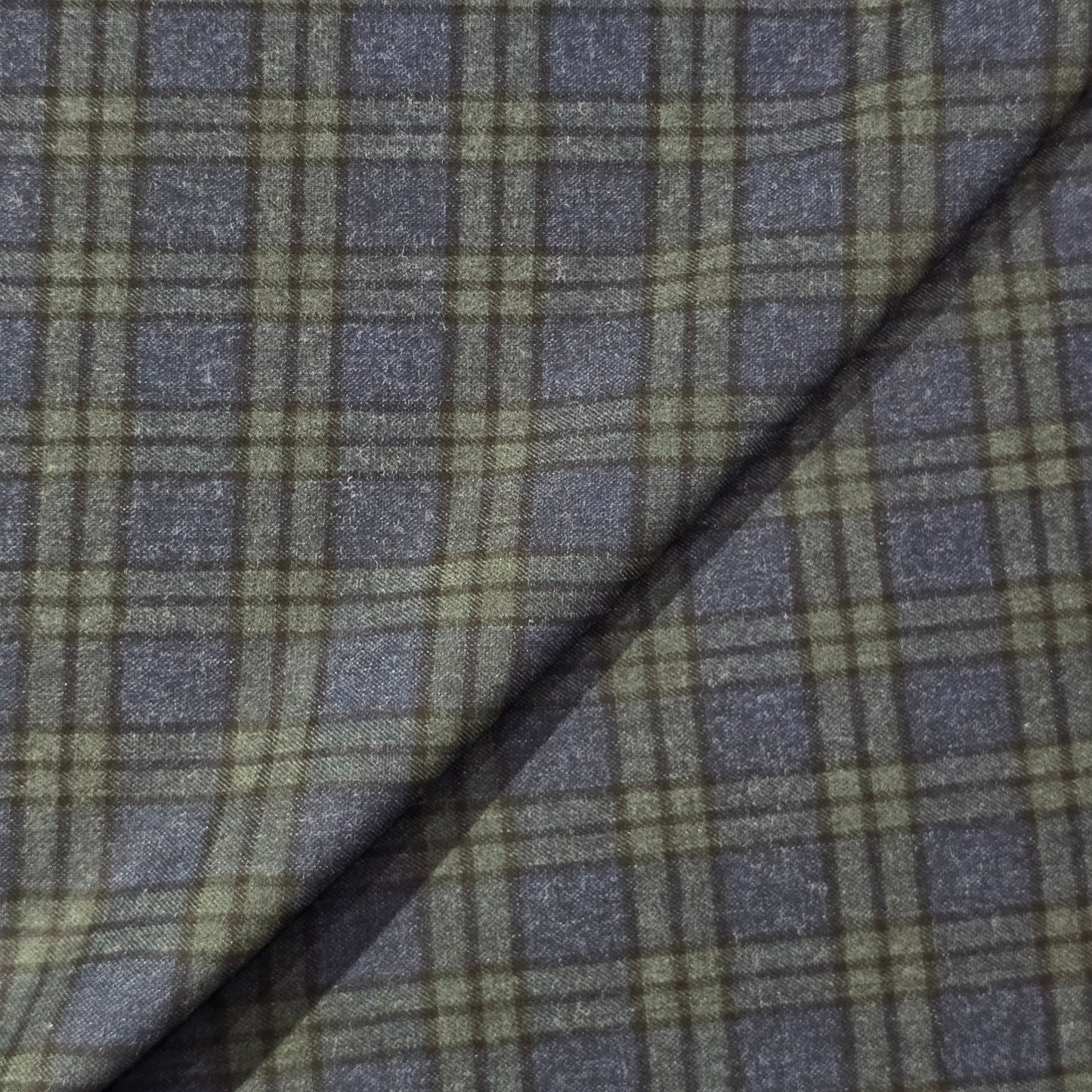 SPAADAA BLUE CHECKS TWEED