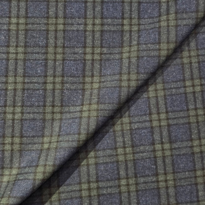 SPAADAA BLUE CHECKS TWEED