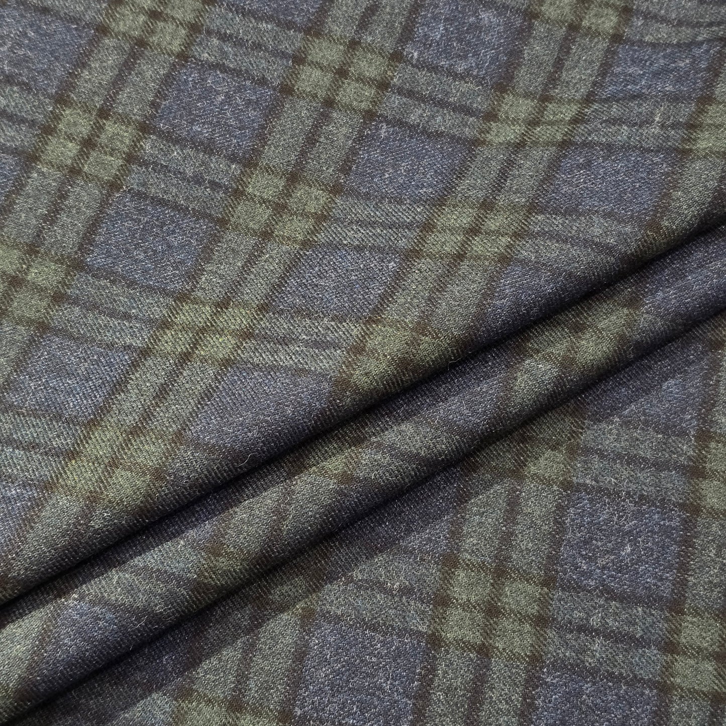 SPAADAA BLUE CHECKS TWEED