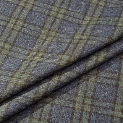 SPAADAA BLUE CHECKS TWEED