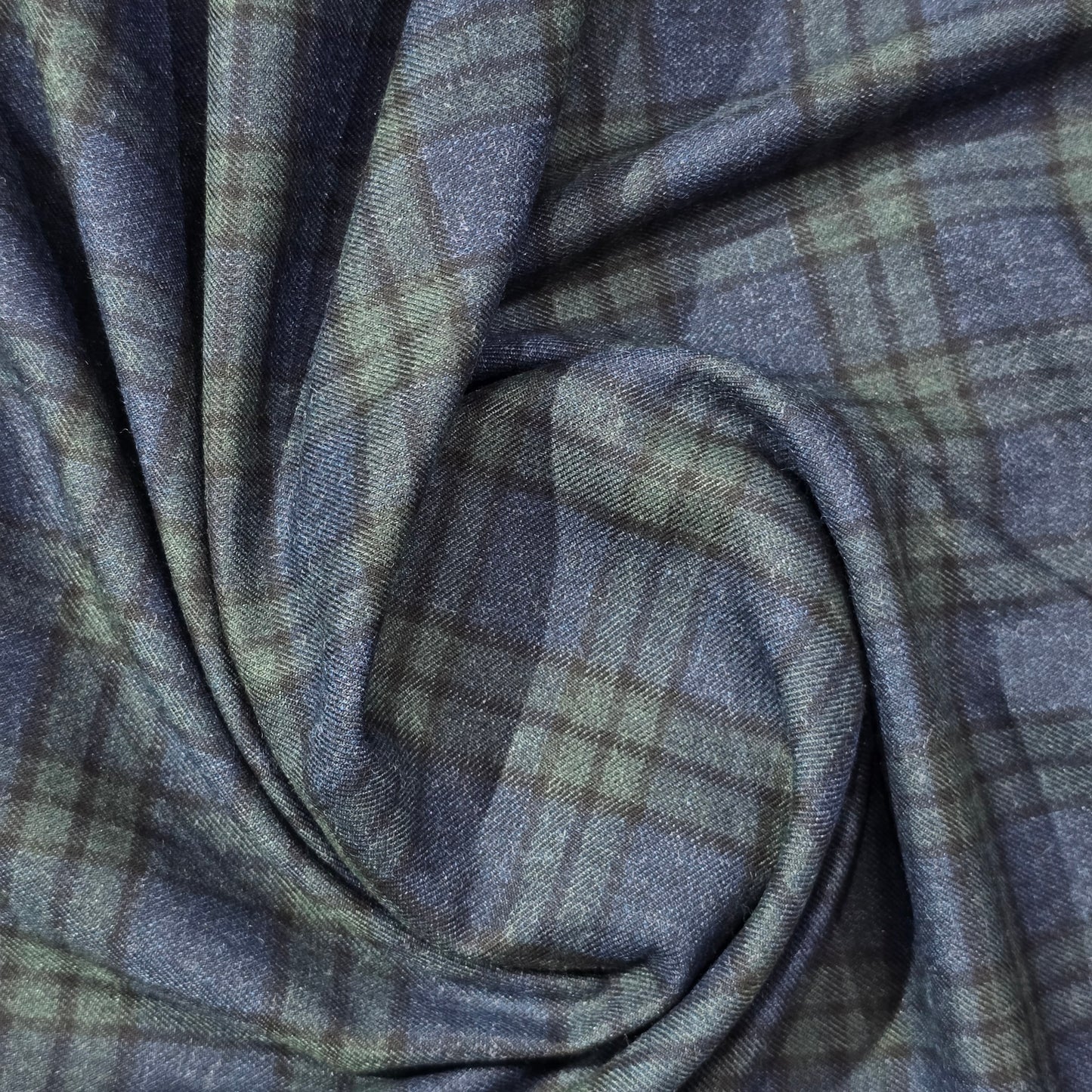 SPAADAA BLUE CHECKS TWEED