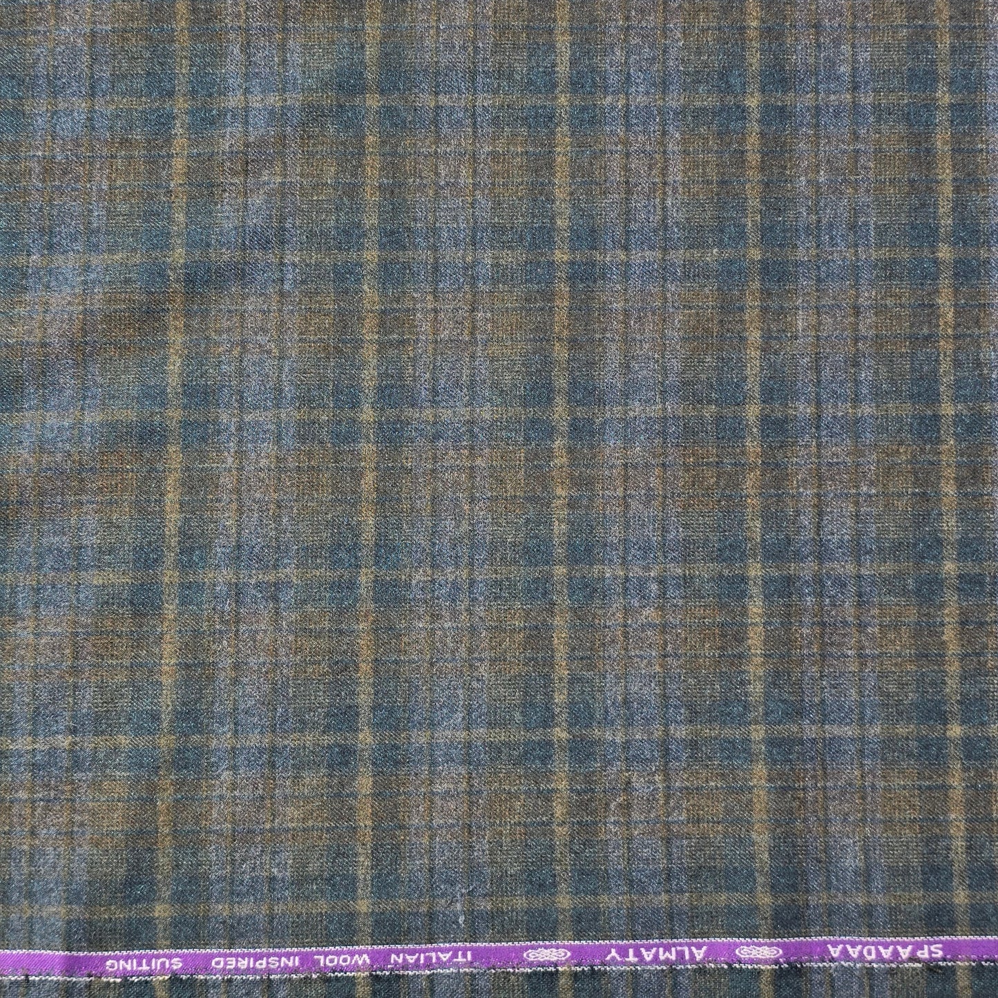 SPAADAA GREEN CHECKS TWEED