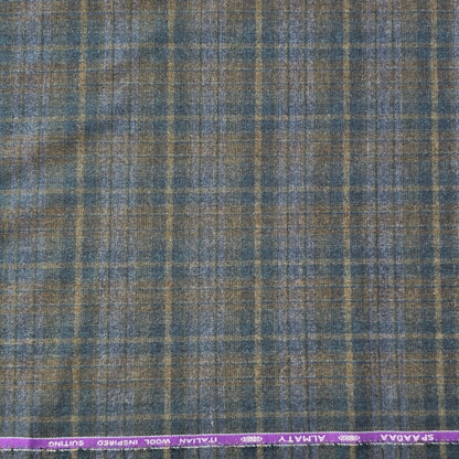 SPAADAA GREEN CHECKS TWEED