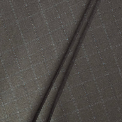 ABSOLUTO BROWN CHECKES SUITING